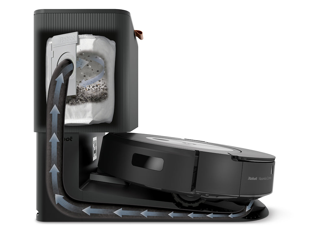 Irobot ROOMBACOMBOJ7PIU Robot Aspir.+lava 0.3+0.2lt Wifi +clean Base Nero Irobot ROOMBACOMBOJ7PIU Robot Aspir.+lava 0.3+0.2lt Wifi +clean Base Nero